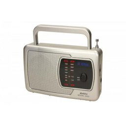 Radio portabil Maria, Eltra, 500 mW, 200 x 180 x 50 mm, Argintiu/Negru