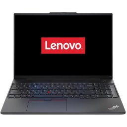Notebook Lenovo ThinkPad E16 Gen 2, Intel Core Ultra 7 155H, 16" WUXGA, RAM 16GB, SSD 512GB, Intel Arc Graphics, Fara OS (INT Keyboard)