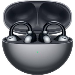 Casti audio Open-Ear Huawei FreeClip, Wireless, Bluetooth, Negru