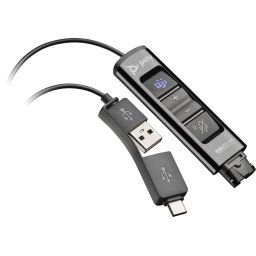 Adaptor Poly DA85-M USB la QD negru TAA (786C8AA)