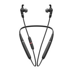 Jabra Evolve 65e MS & Link 370 Casti Fara fir Banda gat Birou/Call center Micro-USB Bluetooth Negru
