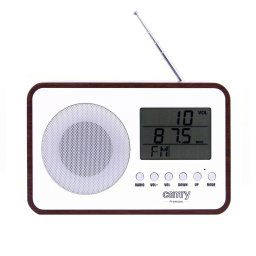 Radio digital Camry CR 1153 , ceas, termometru, alarma, lcd, calendar, alb