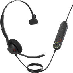 Jabra Engage 40 Casti Prin cablu Banda de fixare pe cap Birou/Call center USB tip-C Bluetooth Negru (4093-419-299)