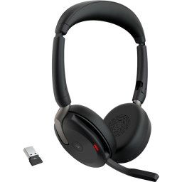 Jabra Evolve2 65 Flex Casti Prin cablu & Wireless Banda de fixare pe cap Birou/Call center Bluetooth Negru (26699-999-999)