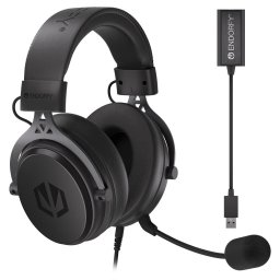 Casti audio, Endorfy, Microfon, USB, Negru (EY1A001)