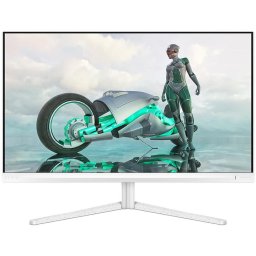 Monitor Gaming Philips EVNIA, 27", IPS, FHD, 180Hz, 1ms, 0.5ms, HDR10, FlickerFree, Boxe 2W x 2, HA, Pivot, HDMI, DisplayPort, Alb, 27M2N3201A/00