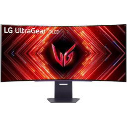 Monitor Gaming Curbat OLED LG UltraGear™ 44.5", UWQHD (3440x1440), 240Hz, 0.03ms, AMD FreeSync™ Premium Pro, NVIDIA G-Sync™, DisplayHDR True Black 400, Anti-glare, 2x HDMI, Display Port, USB, Jack, VESA, Pivot, negru