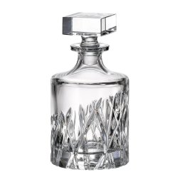 WICKER - Decanter whisky Cristal Bohemia 800 ml