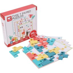 Joc de logica Montessori, Tetris T-Paired