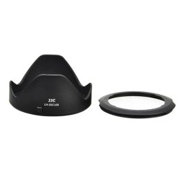 Parasolar JJC LH-DC100 cu adaptor filtru FA-DC67B compatibil Canon G3 X, SX60, SX50 HS