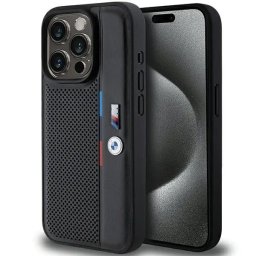 Husa Perforated Tricolor Line case for iPhone 15 Pro - black