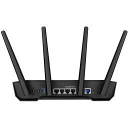 ASUS TUF Gaming AX3000 V2 Dual Band WiFi 6 Router WiFi 6 802.11ax 2.5Gbps port Mobile Game Mode Lifetime Free Internet Security