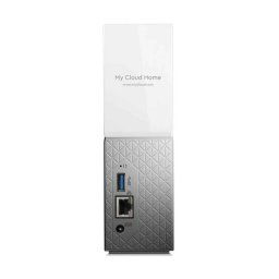 NAS WD- tower- HDD x 1- capacitate maxima 3 TB- memorie RAM 1 GB- RJ-45Gigabit) - Wireless- porturi USB 30- WDBVXC0030HWT-EESNti