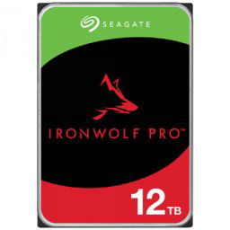 HDD NAS SEAGATE IronWolf Pro 12TB CMR 35- 256MB- SATA 6Gbps- 7200RPM- RV Sensors- Rescue Data Recovery Services 3 ani- TBW: 550T