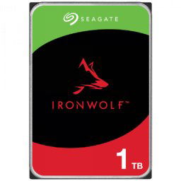HDD Seagate IronWolf 1TB CMR- 35- 256MB- 5400RPM- SATA- RV Sensor- Rescue Data Recovery Services 3 ani- TBW: 180 ST1000VN008