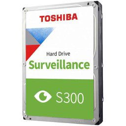 HDD Video Surveillance TOSHIBA 1TB S300 CMR35- 64MB- 5700RPM- SATA 6Gbps- TBW: 180)- HDWV110UZSVA