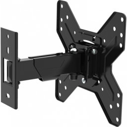 Suport TV de perete ECG LD 174202, 17- 42 (43 - 106 cm), rotire 90, inclinare 2-15, 25 kg, VESA
