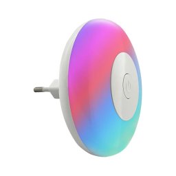 Corp de iluminat LED RGBW de veghe LED/1W/230V alb