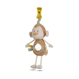 Jucarie zornaitoare din plus, agatatoare, design jungle party maimuta