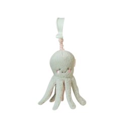 Jucarie zornaitoare din plus, agatatoare, design ocean life, caracatita, mint