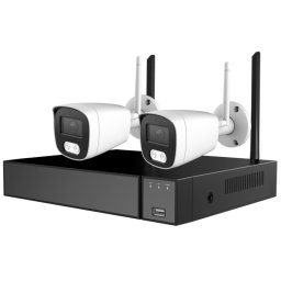 Set de camere WiFi Secutek SLG-LW2MC82B1 - cameră 2x2MP, NVR
