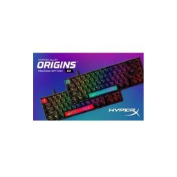 HP HYPERX ALLOY 65 AQU KEYBOARD RGB- 56R64AA-ABAtimbru verde 08 lei)