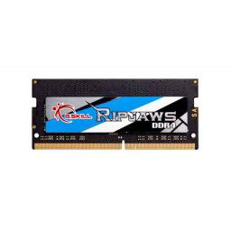 SODIMM GSkill- Ripjaws- DDR4- 16GB- Number of modules 1- 3200 MHz- 260-pin SO DIMM- CL 22- Nominal voltage 12 V F4-3200C22S-16GR