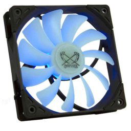 VENTILATOR Scythe- 120 mm 1800 rpm- LED RGB- conector 3 pin - 4 pin- SU1225FD12HR-RN