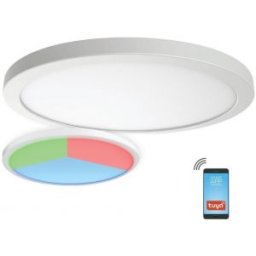 NEBULA Smart Led Plafoniera D:300mm 24W Alb reglabil