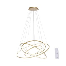 Lustră LED dimabilă pe cablu Paul Neuhaus 2124-60 TESSARA LED/97W/230V + telecomandă