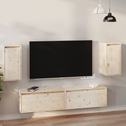 Dulapuri de perete, 2 buc., 30x30x60 cm, lemn masiv de pin GartenMobel Dekor