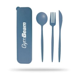 GymBeam Set de tacâmuri 2GO Blue