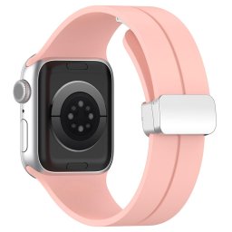 Curea pentru Apple Watch 1/2/3/4/5/6/7/8/SE/SE 2/Ultra (42/44/45/49mm) - Techsuit Watchband (W011) - Pink