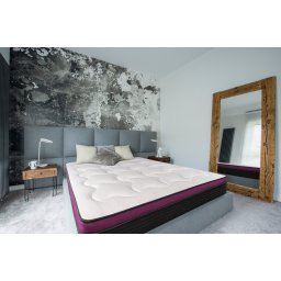 Saltea Bedora Infinit Comfort 90x200 cm, 23 cm, 7 zone, cocos, medie/tare