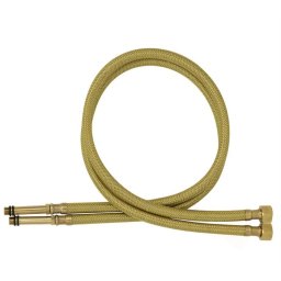 Furtun racord flexibil auriu DN 8MM 3/8X10/L-50 N-W L-800 mm