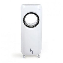 Aparat de racit aerul portabil, cu gheata Livoo DOM444, 80 W, Functii tratare aer, 4 L, 3 setari aer, Timer, Telecomanda, Alb