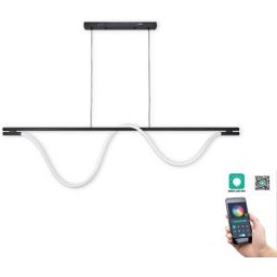 FIORA Led Pendul 16W, 32W 2600lm, 5000lm Alb reglabil