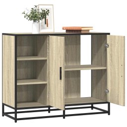 Dulap, stejar sonoma, 92x35x76 cm, lemn prelucrat GartenMobel Dekor