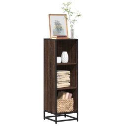 Biblioteca, stejar maro, 33,5x33x107,5 cm, lemn prelucrat GartenMobel Dekor