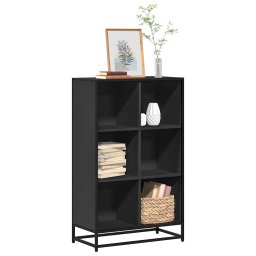Biblioteca, negru, 65,5x33x107,5 cm, lemn prelucrat GartenMobel Dekor