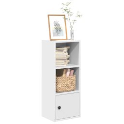 Biblioteca, alb, 31x24x77 cm, lemn prelucrat GartenMobel Dekor