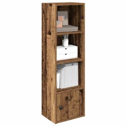 Biblioteca, lemn vechi, 31x24x102 cm, lemn prelucrat GartenMobel Dekor