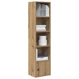 Biblioteca, stejar artizanal, 31x24x127 cm, lemn prelucrat GartenMobel Dekor
