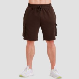 GymBeam Utility Shorts Brown S