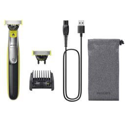 Aparat de ras PHILIPS OneBlade 360 QP2734/31, 60 min, Verde/Negru