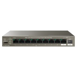 Switch 8 porturi Gigabit PoE, 1 x RJ45 Gigabit Uplink, 1 x SFP Gigabit Uplink - IP-COM G1110PF-8-102W