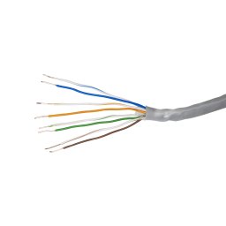 Cablu UTP CAT6 PNI CU657 la metru, cu 4 perechi de fire torsadate din Cupru 0.57 mm, pentru internet si sisteme de supraveghere