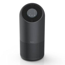 Purificator de Aer Hama Smart 186437 3 Filtre Control Vocal Amazon Alexa / Google Assistant Negru