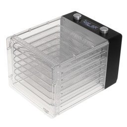 Deshidrator AD 6660 600 W, 6 tavi, 6 programe automate Negru