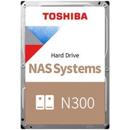 HDD TOSHIBA 8TB- N300- 7200 rpm- buffer 256 MB- pt NAS- HDWG480UZSVA